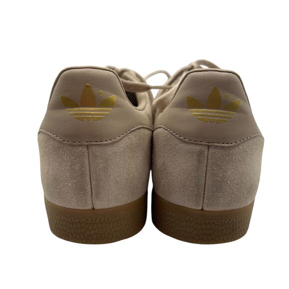 Adidas Gazelle Sneakers Beige Tan Suede Gum Sole 6 1/2 Men Classic Retro 90s Low - Picture 7 of 14